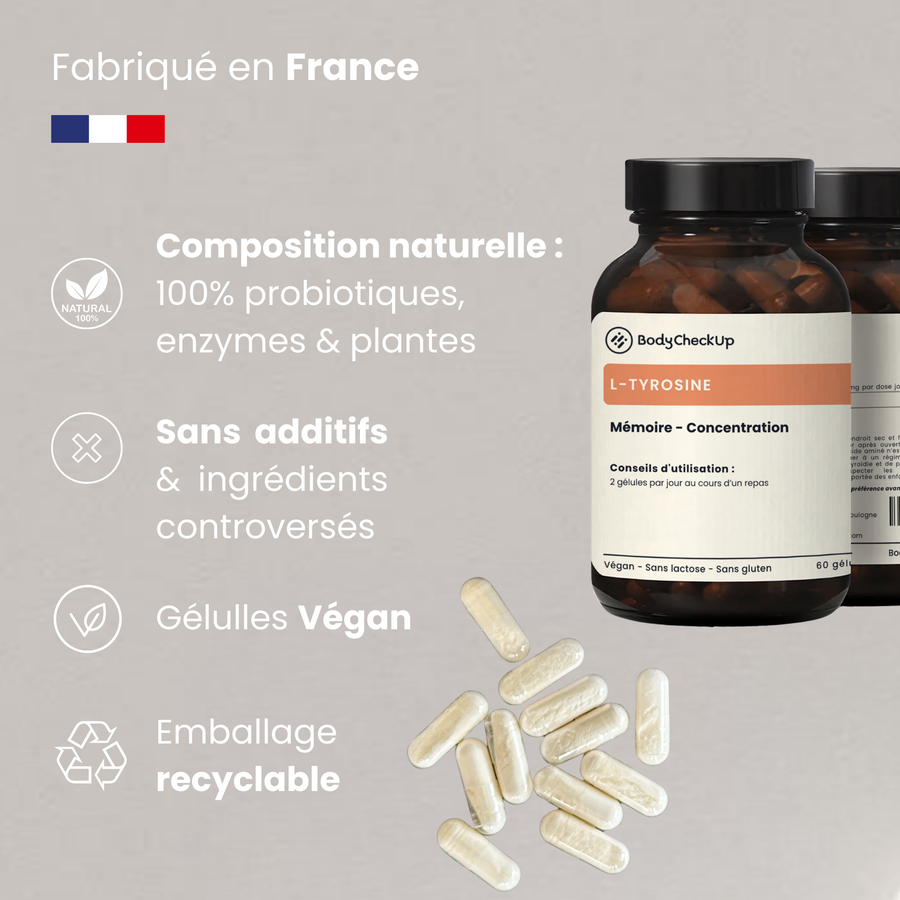 L -tyrosine - targeted on memory and concentration