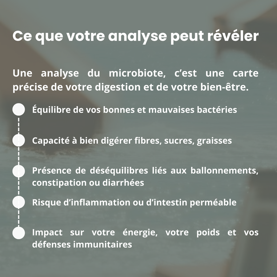 Intestinal microbiota analysis