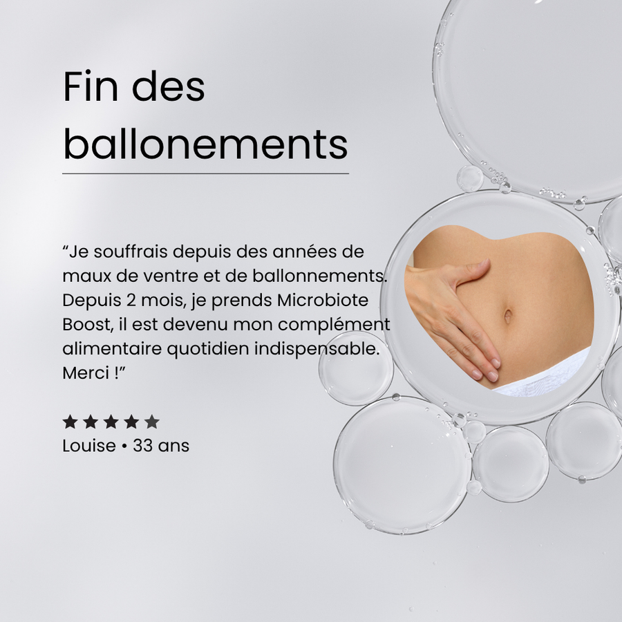 Microbiote boost - Réduisez rapidement vos troubles digestifs