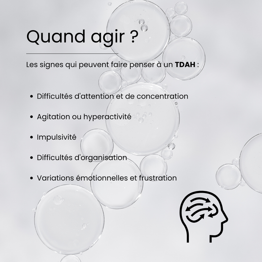Concentration et sérénité TDAH - Ciblé sur la concentration, la clarté mentale et la stabilité émotionnelle