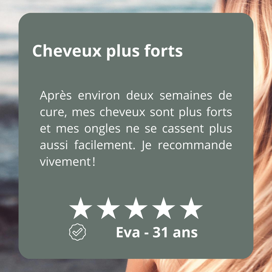 Complex hair, nails and skin - targeted on the support of hair, nails and skin