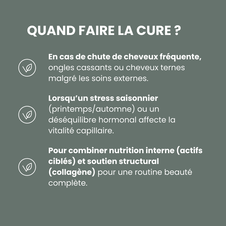 Pack cheveux et ongles - Ciblé sur le renforcement des cheveux et ongles