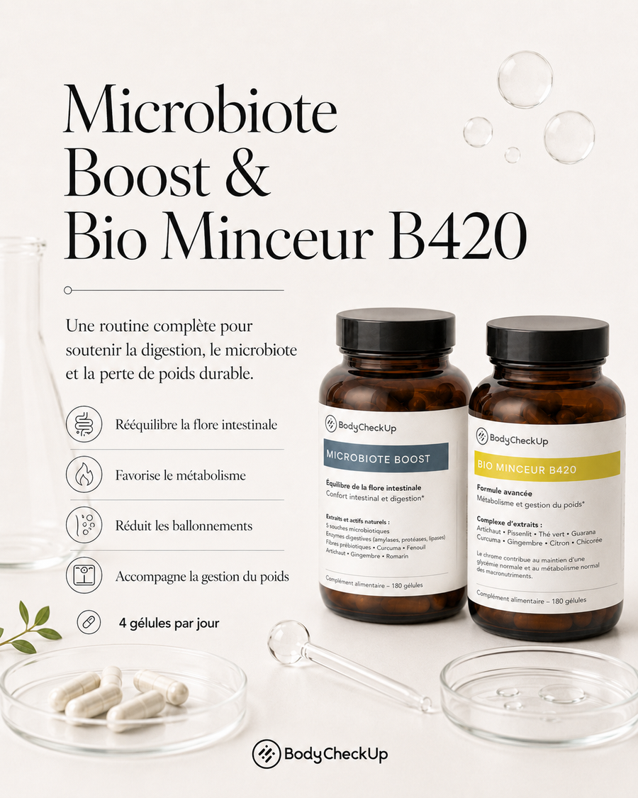 Pack Minceur & Microbiote - Perdez du poids durablement en agissant à la source
