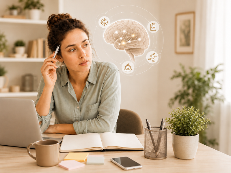 ADHD concentration and serenity - targeted on concentration, mental clarity and emotional stability