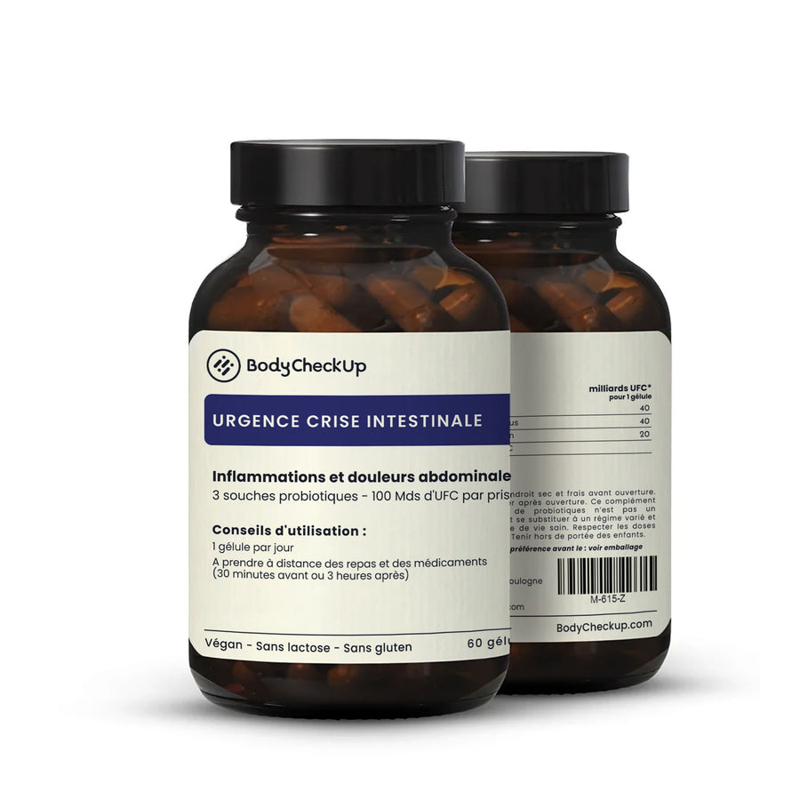 Emergency Intestinal crisis - targeted on abdominal inflammation and pain